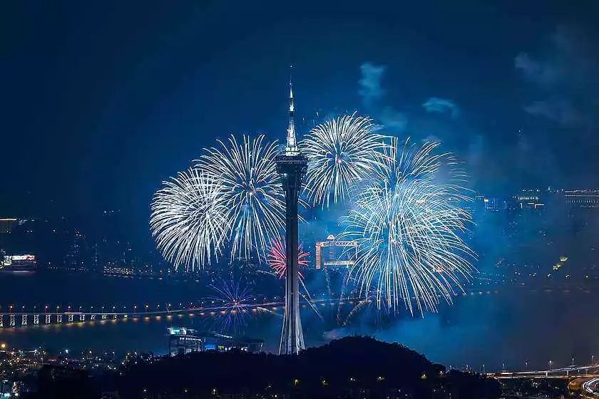 2025澳門管家婆資一碼一肖,航拍全國各地除夕夜“煙花秀”